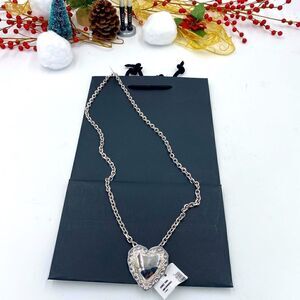 Women’s Authentic Fallon rhodium heavyweight necklace.